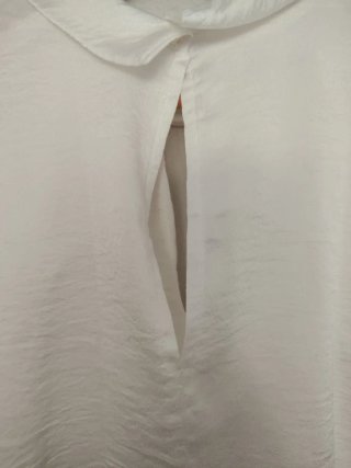 Camisa de verano blanca talla única