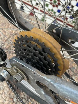 Bicicleta Plegable Gris