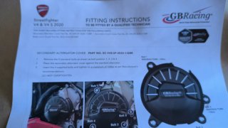 Protector Carter Ducati Streetfighter V4 GBRacing
