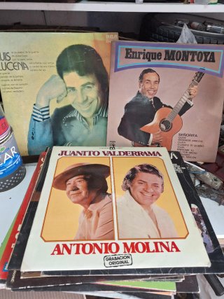 Vinilos LP Flamenco - Luis Lucena, Enrique Montoya