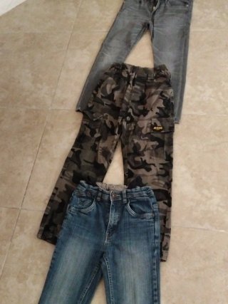 Lote pantalones niño 9-10 años