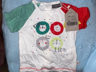 Camiseta bebé niño King Lion