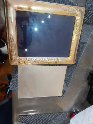 Cornice/Specchio da Tavolo Vintage