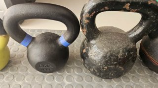 Kettlebell, Pesas Rusas, 5 unidades.