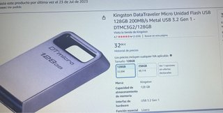 Kingston DT micro 128GB USB