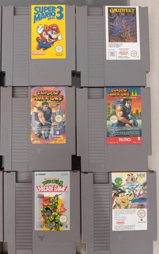 Pack 15 juegos NES Nintendo