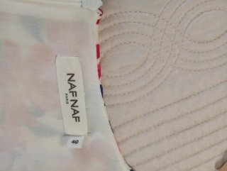 Vestido Naf Naf estampado floral