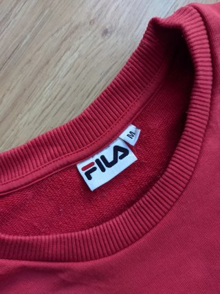 Sudadera Fila Vintage tricolor oversized - Talla M