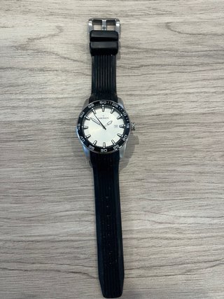 Reloj Kronos 44mm Negro y Plateado