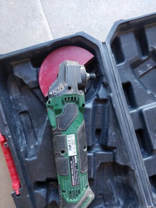 Radial Parkside a batería con maletín