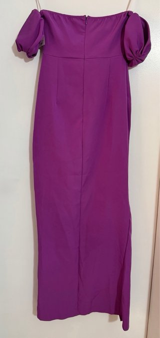 Vestido de fiesta morado