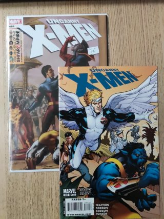 2 Uncanny X-Men Comics 480 y 506