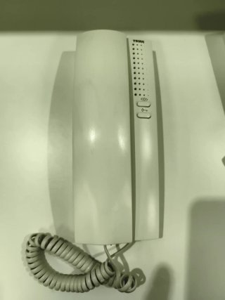 Teléfono portero Tegui blanco