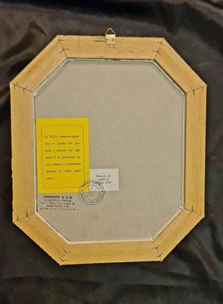Quadro Volto Cristo ROS Argento 1000 Bronzo