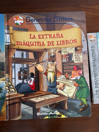 Pack 3 libros Geronimo Stilton