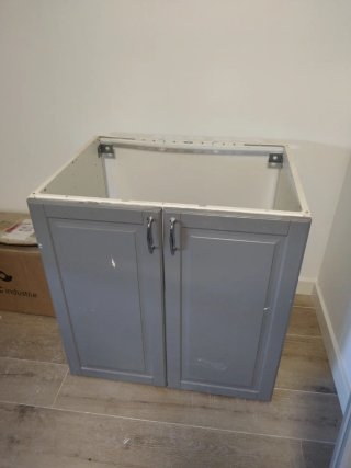 Muebles cocina 20 cuerpos,casi nuevo,con isleta.