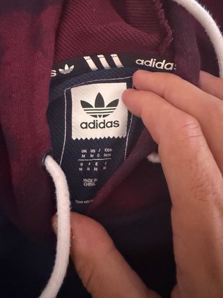 Sudadera Adidas Azul y Morado