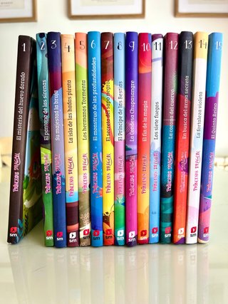 Colección completa de libros “Princesas Dragón”