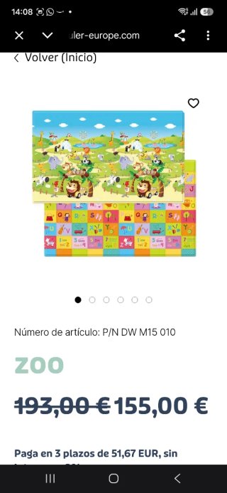 Alfombra infantil Tapete de juego Dwinguler