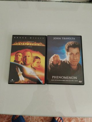 2 Film DVD: Armageddon e Phenomenon
