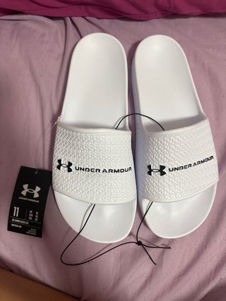 Chanclas Under Armour Blancas