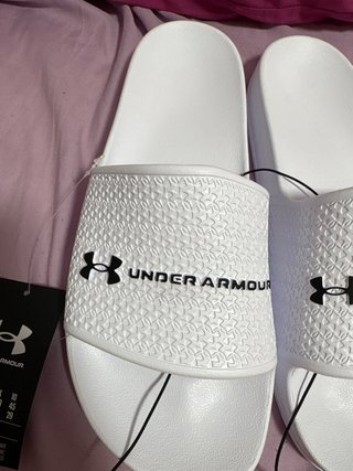 Chanclas Under Armour Blancas