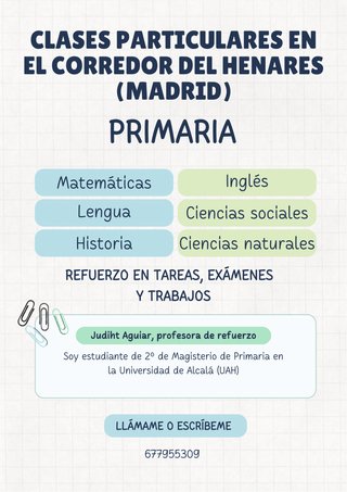 Clases particulares primaria