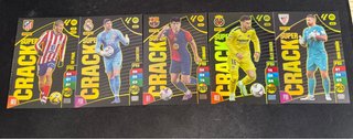 5 Cartas Panini Super Crack Fútbol