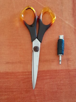 Forbici antiche in acciaio inossidabile