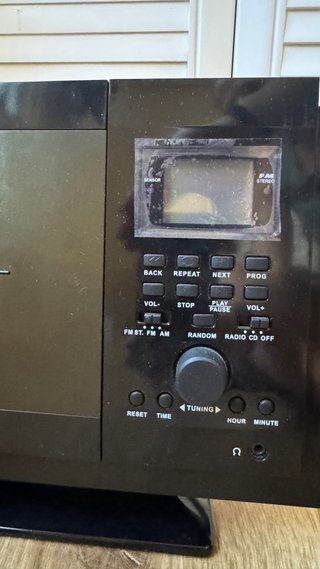 Radio CD Digital Negra