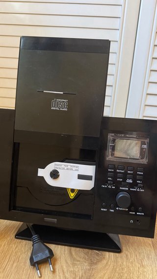 Radio CD Digital Negra