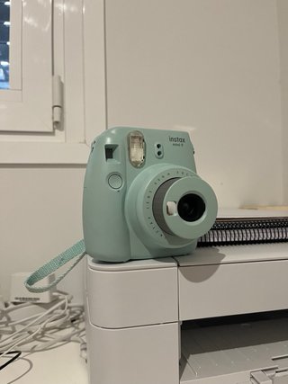 Cámara Fujifilm Instax Mini 9 Verde agua