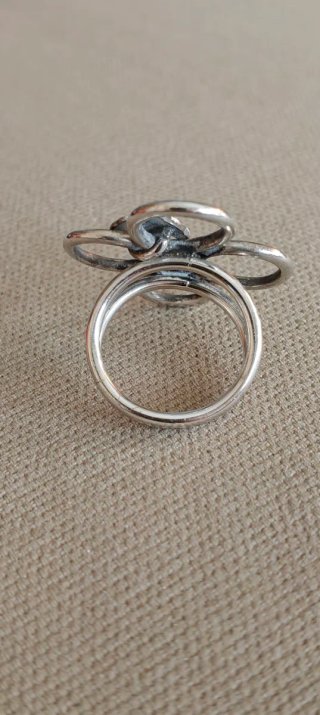 Anillo Tous Aros y Oso Plata