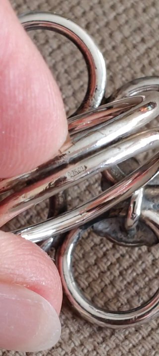 Anillo Tous Aros y Oso Plata