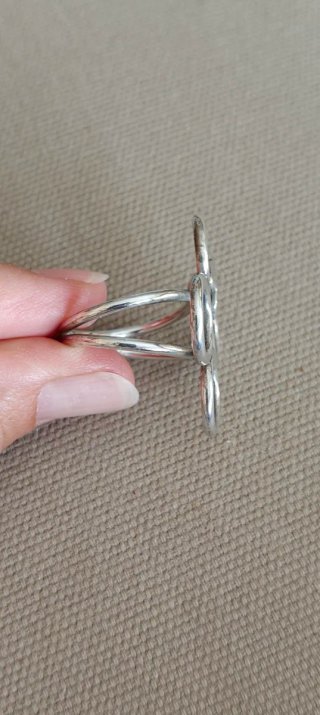 Anillo Tous Aros y Oso Plata