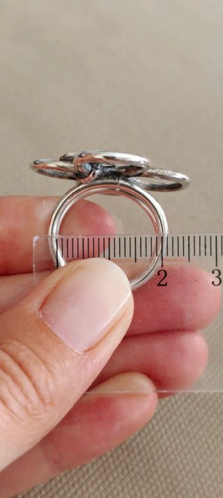 Anillo Tous Aros y Oso Plata