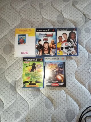 Lote 5 Juegos PlayStation 2