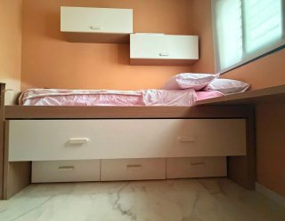 Cama nido con escritorio