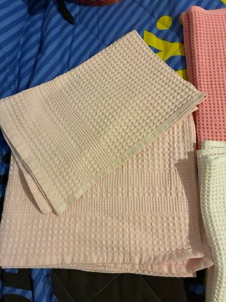 Set 4 Asciugamani 100% Cotone NUOVI