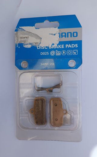 Pastillas Freno Shimano D02S Metal Saint Zee
