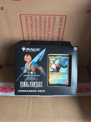 MTG Final Fantasy Commander Deck Counter Blitz