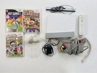 Nintendo Wii Blanca con Juegos