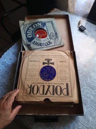 Maletín para discos de pizarra