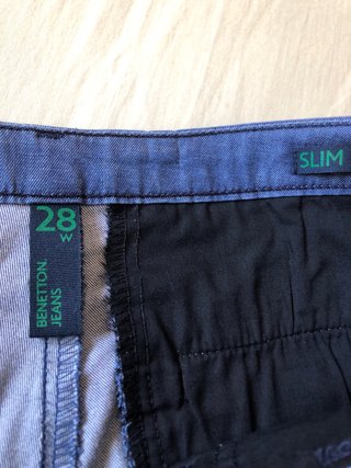 Pantalón Pirata Vaquero Azul