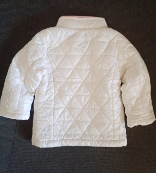 Piumino Fay bianco trapuntato taglia 6 mesi