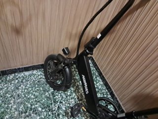 Bicicleta eléctrica plegable