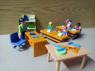 Playmobil la vuelta al cole