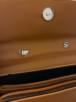Bolso de piel MONOVA marrón