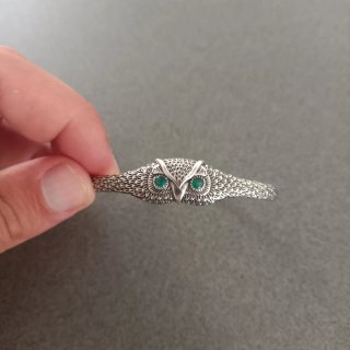 Pulsera Plata Búho