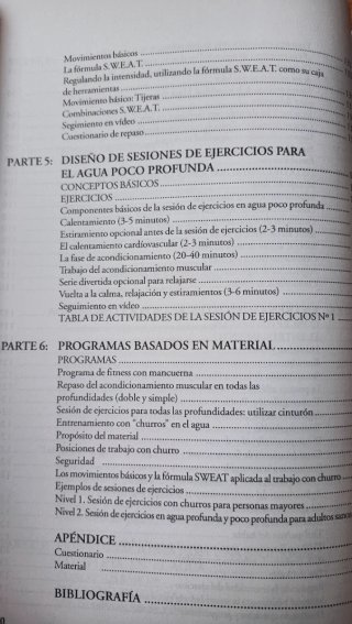 Libro Fitness acuático, Vol. I: Agua poco profunda